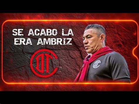 RENUNCIÓ NACHO AMBRIZ TOLUCA SE QUEDA SIN DT Toluca FC Apertura