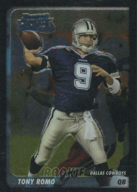 Tony Romo Bowman Chrome Base Psa Price Guide Sports Card