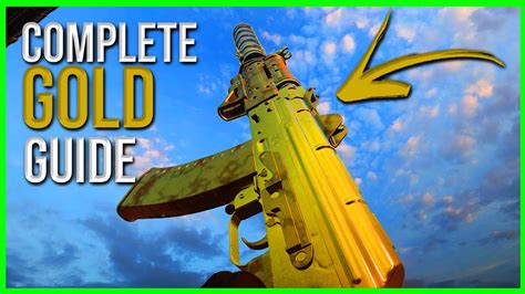 How To Get The KASTOV 74u Gold In MW2 Complete Gold Camo Guide