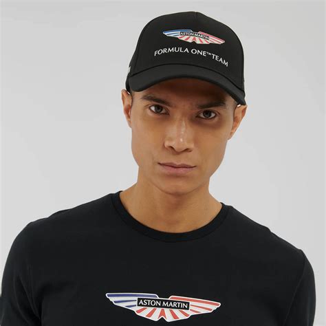 Czapka Aston Martin F1 Team USA GP 2023 Czarny OUTLET KATEGORIE