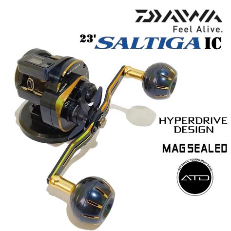 Daiwa 21 And 23 Saltiga Ic Fishing Reel Shopee Malaysia