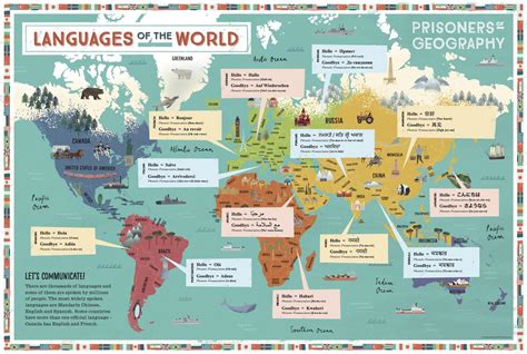 Languages Of The World Map