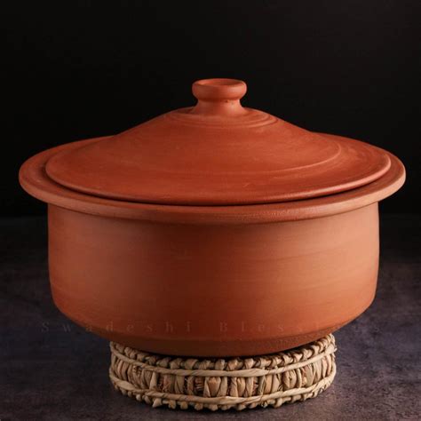 Buy Swadeshi Blessings Exclusive Range Unglazed Clay Pot For Cooking