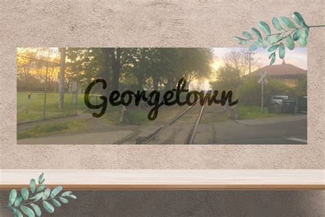 Seattle Georgetown Canvas Georgetown Print Georgetown - Etsy UK