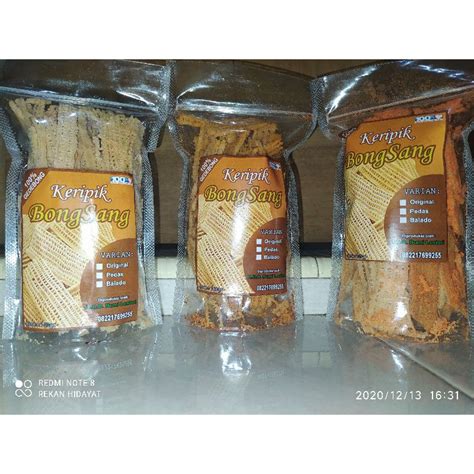 Jual Keripik Pelepah Pisang Gedebog Gedang Makanan Tradisional