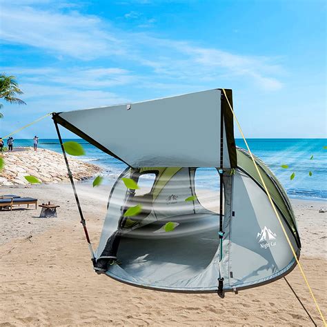 Night Cat Upgraded Pop Up Tent 2 4 Persons Easy Quick Setup In Seconds