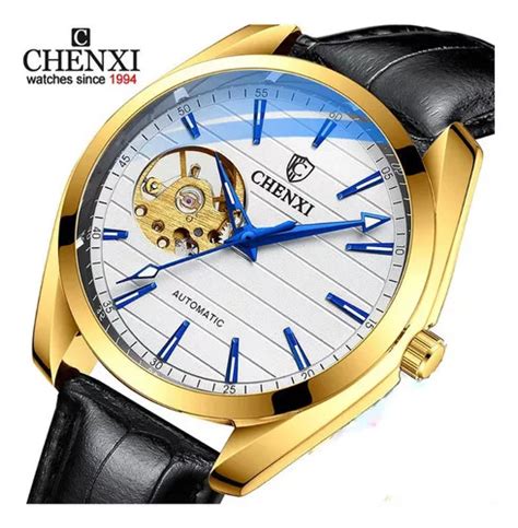 Reloj Pulsera Chenxi Cx De Cuerpo Color Plateado Anal Gico Para