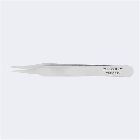 Silkline™ Professional Extremely Pointed Tip Needle Nose Tweezers