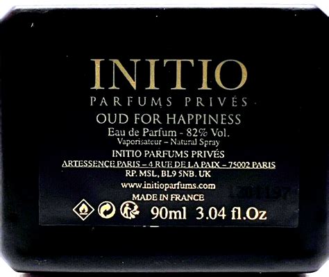 INITIO OUD FOR HAPPINESS EAU DE PARFUM SPRAY UNISEX 3 04 Oz 90 Ml