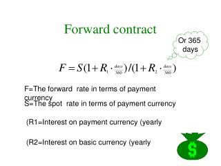 Forward contract example PowerPoint (PPT) Presentations, Forward ...