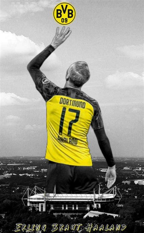 Haaland Dortmund Wallpaper Discover more Borussia Dortmund, Bundesliga ...