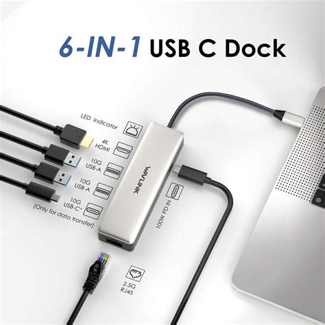 Wavlink Wavlink In Usb C Dock Usb C To Hdmi Docking Station With