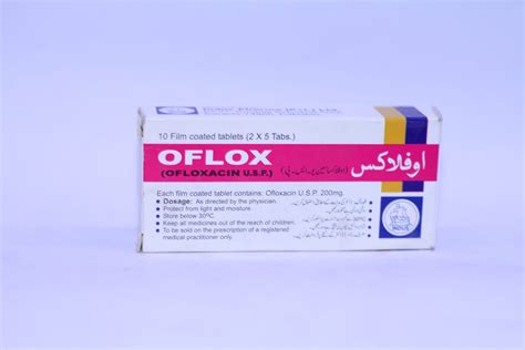 Oflox 200mg Tablets - Time Medical