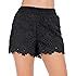 ToBeInStyle Women S Lace Shorts Amazon