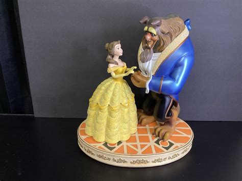 Disney Parks Beauty And The Beast Medium Big Fig Statue Belle And Beast