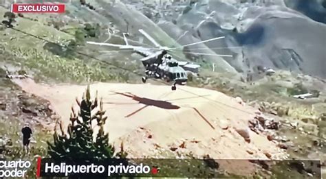 Pedro Yaranga On Twitter Un Helipuerto Exclusivo Para El Presidente