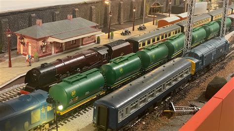 Josef Model Railway Toy Room Trains Running First Time Year