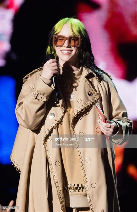 Billie At The Brits 2020 Billie Billie Eilish Babes