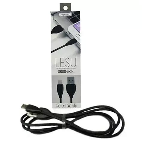 Remax Lesu Type C USB Cable Black Skit Store