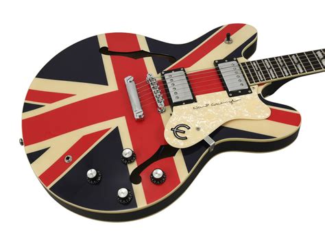 Pre Owned Epiphone Noel Gallagher Union Jack Supernova Rainbow Guitars