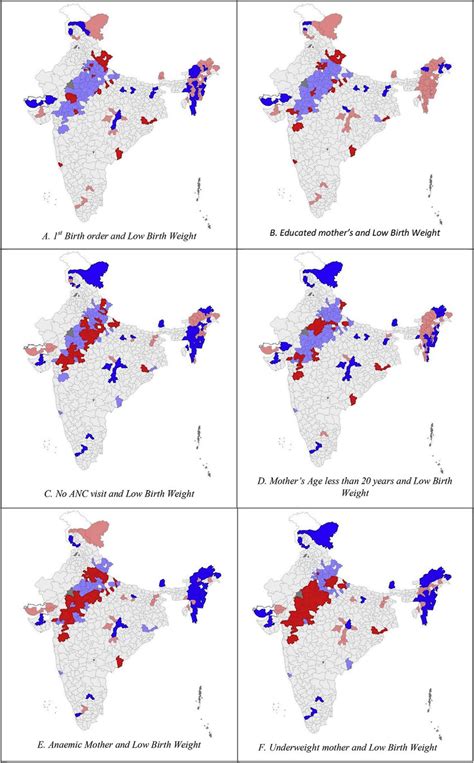 Bivariate Lisa Maps Showing Spatial Correlation Between Dependent And