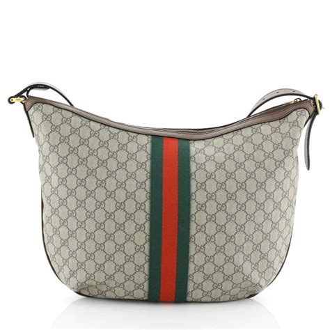 Gucci Ophidia Shoulder Bag Gg Coated Canvas At 1stdibs