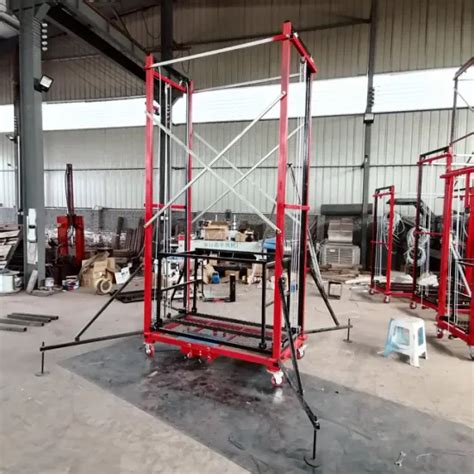 Multiple Models Foldable Electrical Scaffolding Lift System Mobile 6m