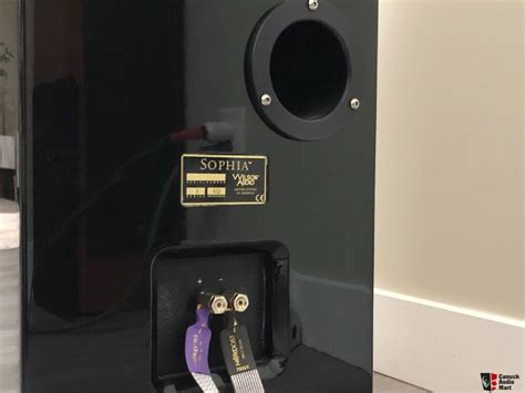 Wilson Audio Sophia Black Photo Uk Audio Mart