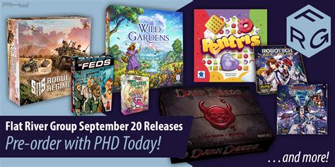 Flat River Group September 20 Releases Phd Games