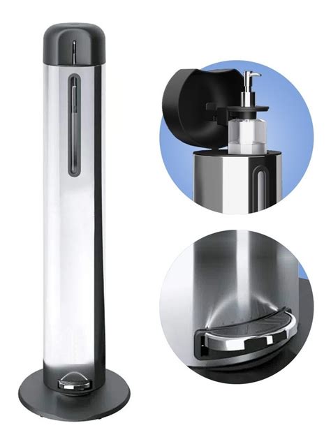 Dispenser P Lcool Gel Em Inox Pedal L Brinox Mercado