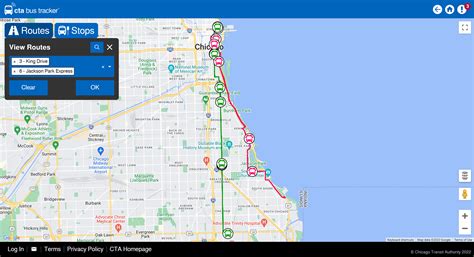 CTA Bus Tracker Map