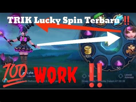 TRIK Lucky Spin Terbaru Cara Mendapatkan Hero Lylia Lucky Spin Di