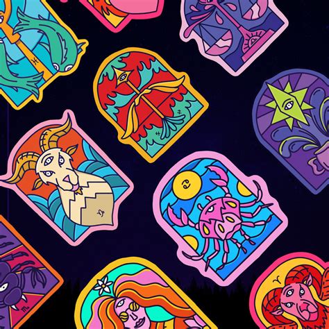 Astrology Stickers - The Shop at Matter