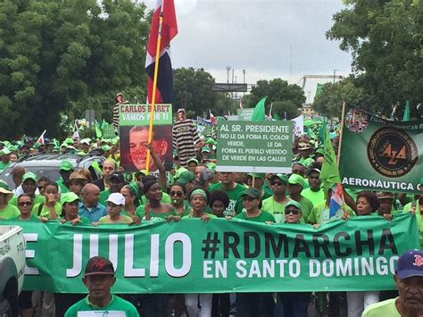 Hoy Digital La Marcha Verde Del Distrito Nacional En Fotos