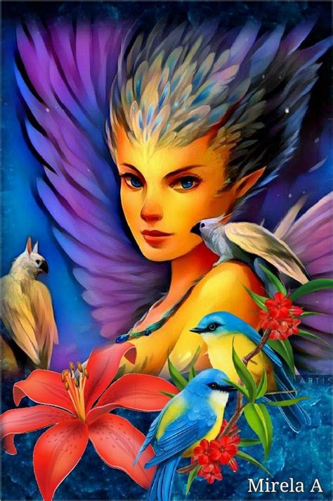 Pin By Youbia On Xin2 Fantasy Art Fantasy Art Women Colorful Art