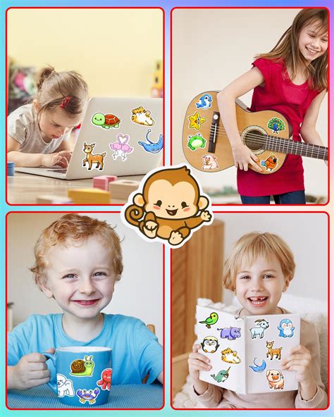 Snapklik.com : 200Pcs Water Bottle Stickers For Kids, Cute Stickers For ...