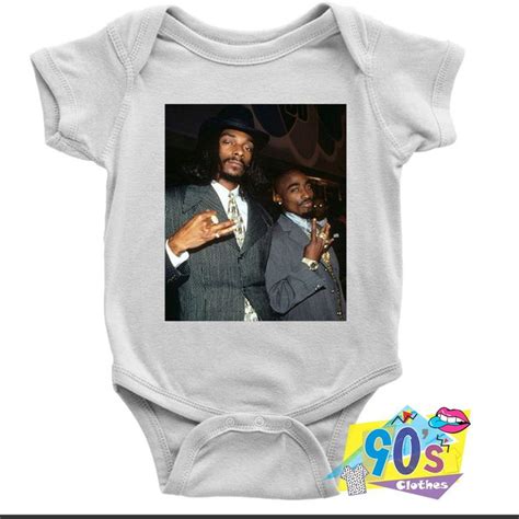 Tupac Shakur Snoop Dogg Westside Baby Onesie | Baby onesies, Cotton ...