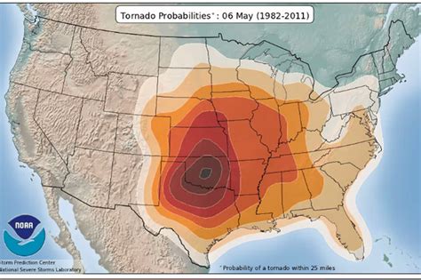 Animated Tornado Probability Map | RECOIL OFFGRID