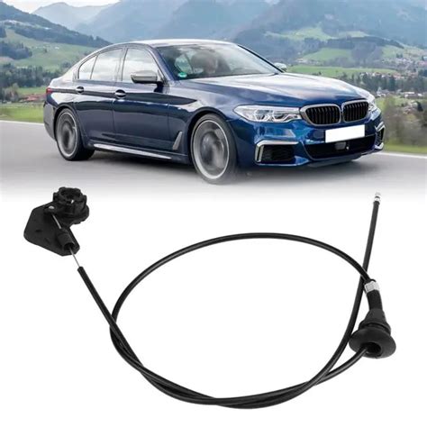 Car Auto Bonnet Hood Release Cable Wire For BMW E39 525i 530i