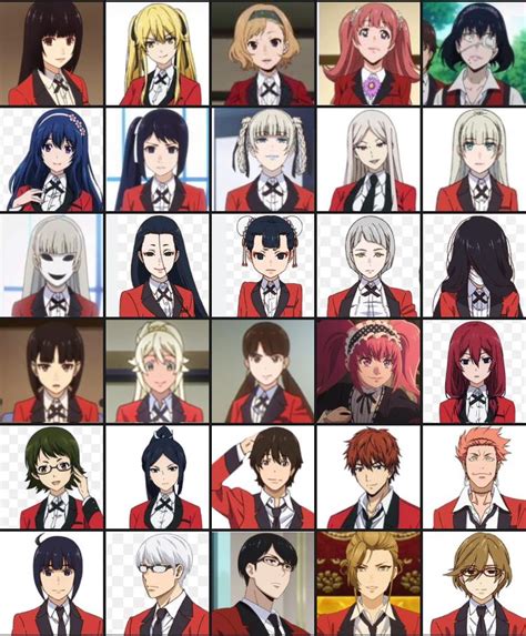 Kakegurui All Characters : r/Kakegurui