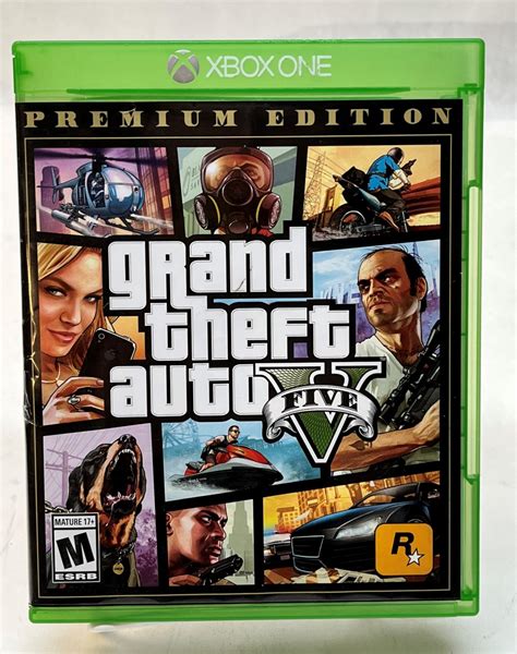 Grand Theft Auto Five GTA V Premium Edition Xbox One Good Heartland