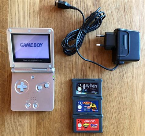 Gameboy Advance SP Konsole Ladekabel 3 Spiele Kaufen Auf Ricardo