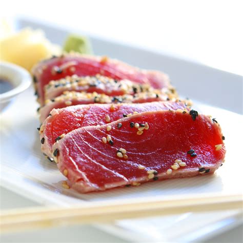 Sushi Grade Yellowfin Tuna (Ahi) - Sashimi Grade Tuna - Sizzlefish