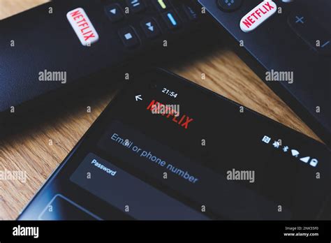 Connexion Netflix Sur L Cran Du Smartphone Nouvelles R Gles De