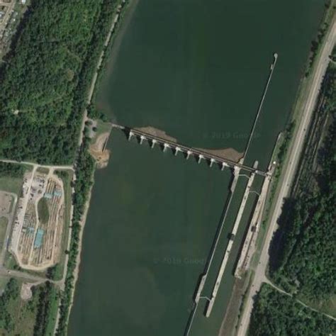 Pike Island Locks And Dam In Yorkville Oh Virtual Globetrotting