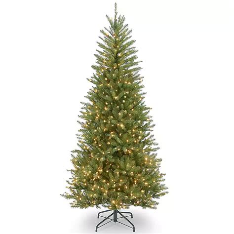 6.5 ft. Pre-Lit Dunhill Fir Slim Christmas Tree | Kirklands Home