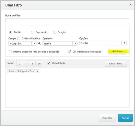 RH Linha Protheus GPE Como Fazer Filtro Das Verbas SIM Para