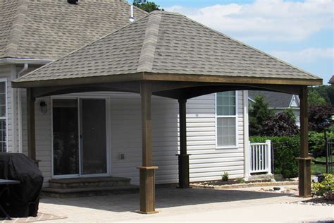 Wood And Vinyl Pavilions Pine Creek Structures