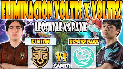 BEASTCOAST VS FUSION BO3 GAME 1 ALONE PAYK ELMISHO VS LEOSTYLE PGL