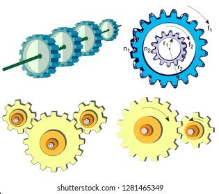 Shapes Used Physics Lesson Easy Understand Stock Vector Royalty Free